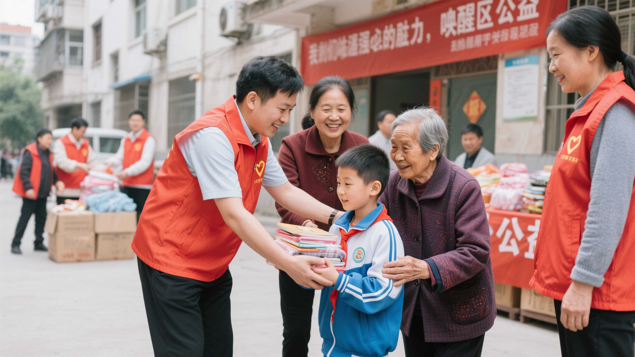 在基层社区中，我们经常能看到一些暖心案例