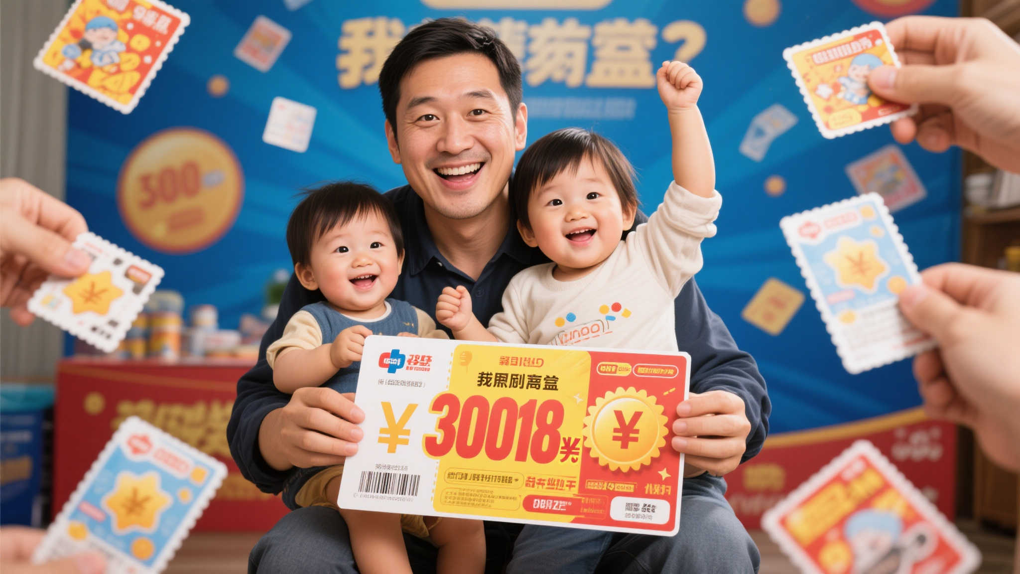 三孩父亲随手购刮刮卡,意外斩获体彩百万大奖 很多人可能会觉得,中奖纯属运气,但其实这