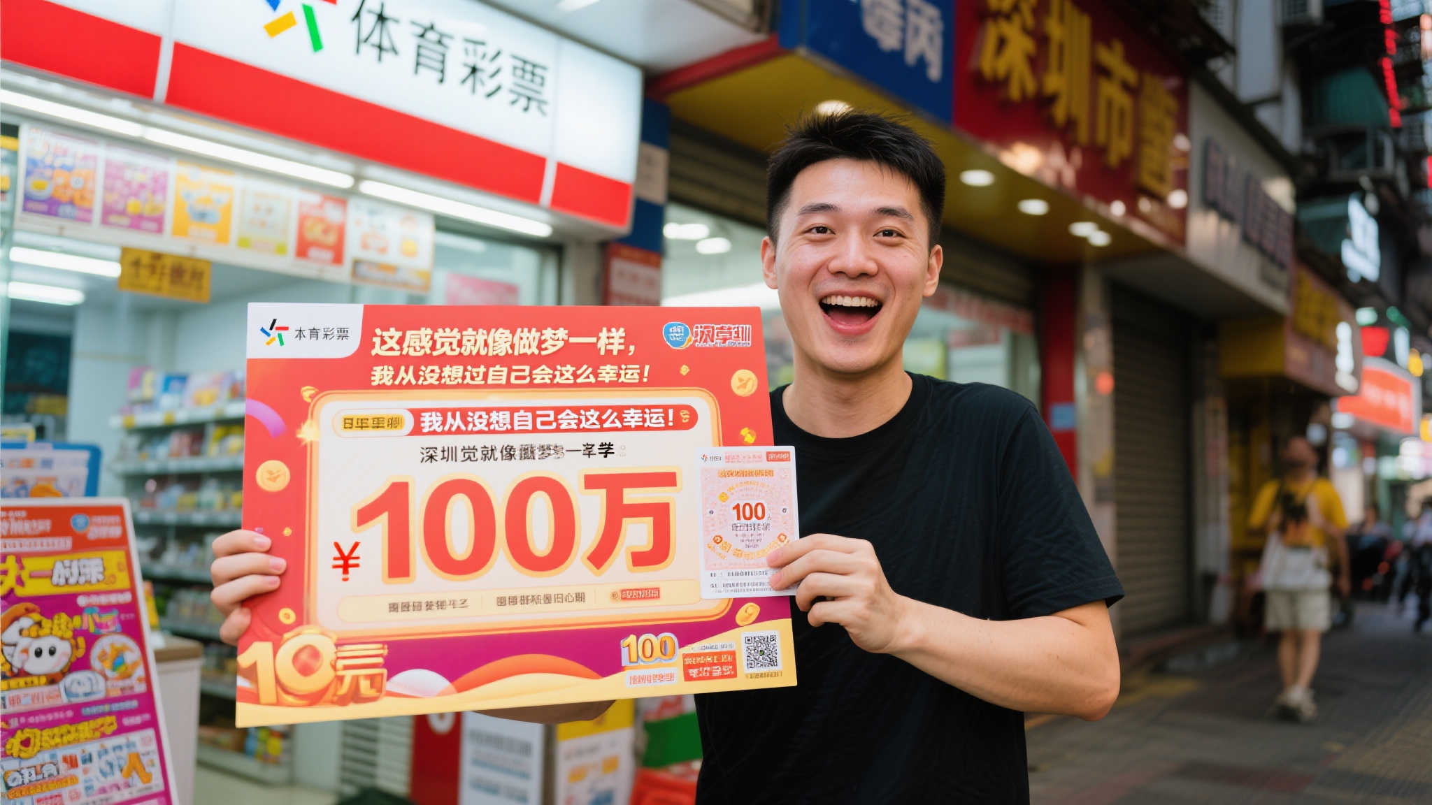 幸运降临：深圳购彩者的百万惊喜
在深圳