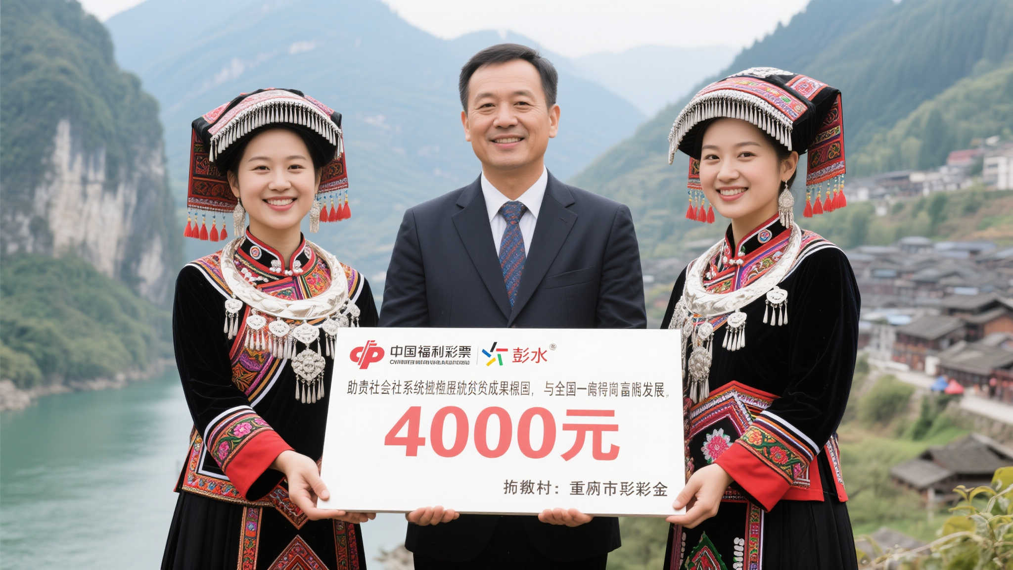 中央专项彩票公益金4千万投入,助推彭水革命老区振兴跃升 中国福利彩票与体育彩票一直以资助社会福利