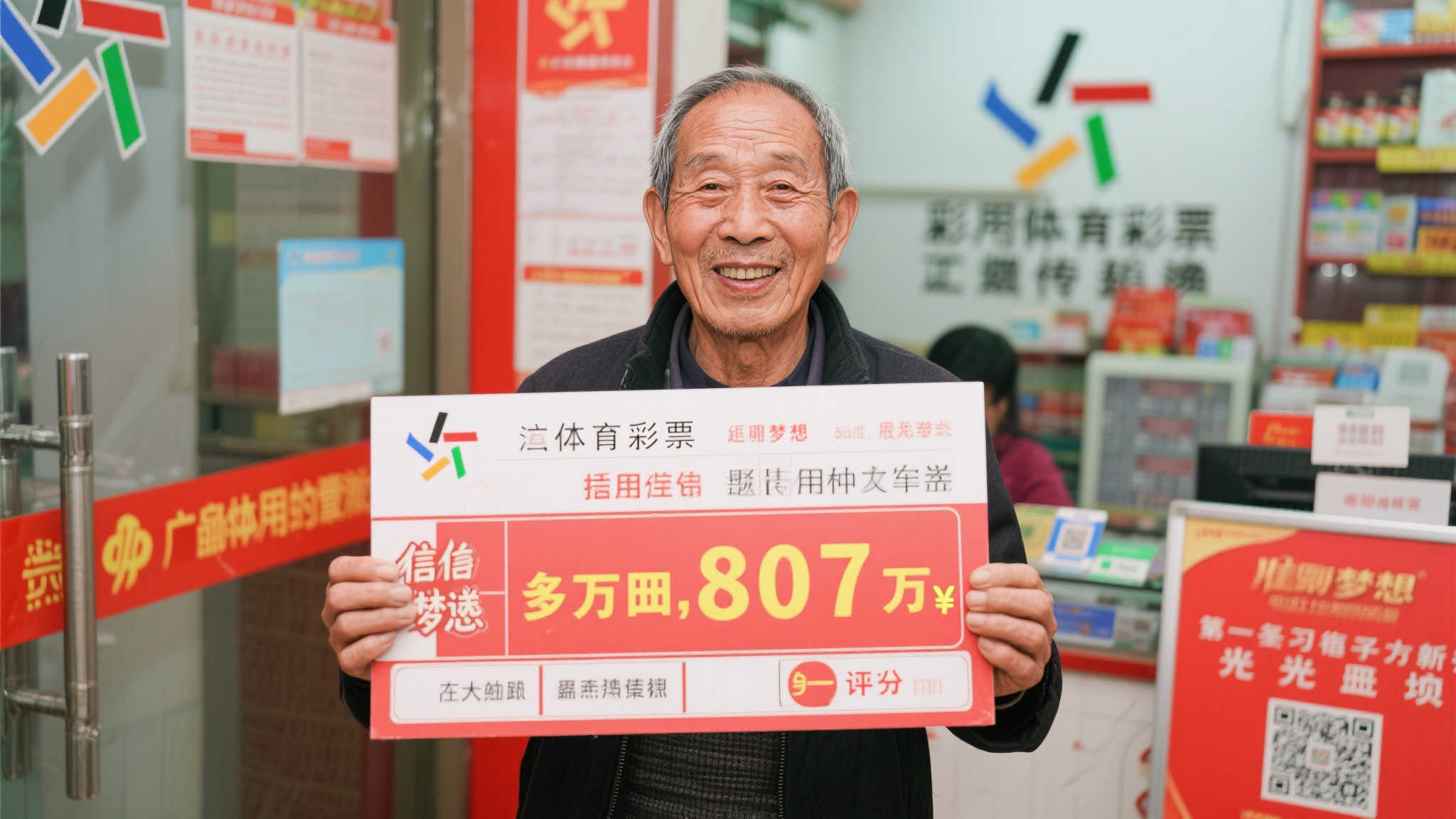 从百万到807万，这位老彩民用实际行动证