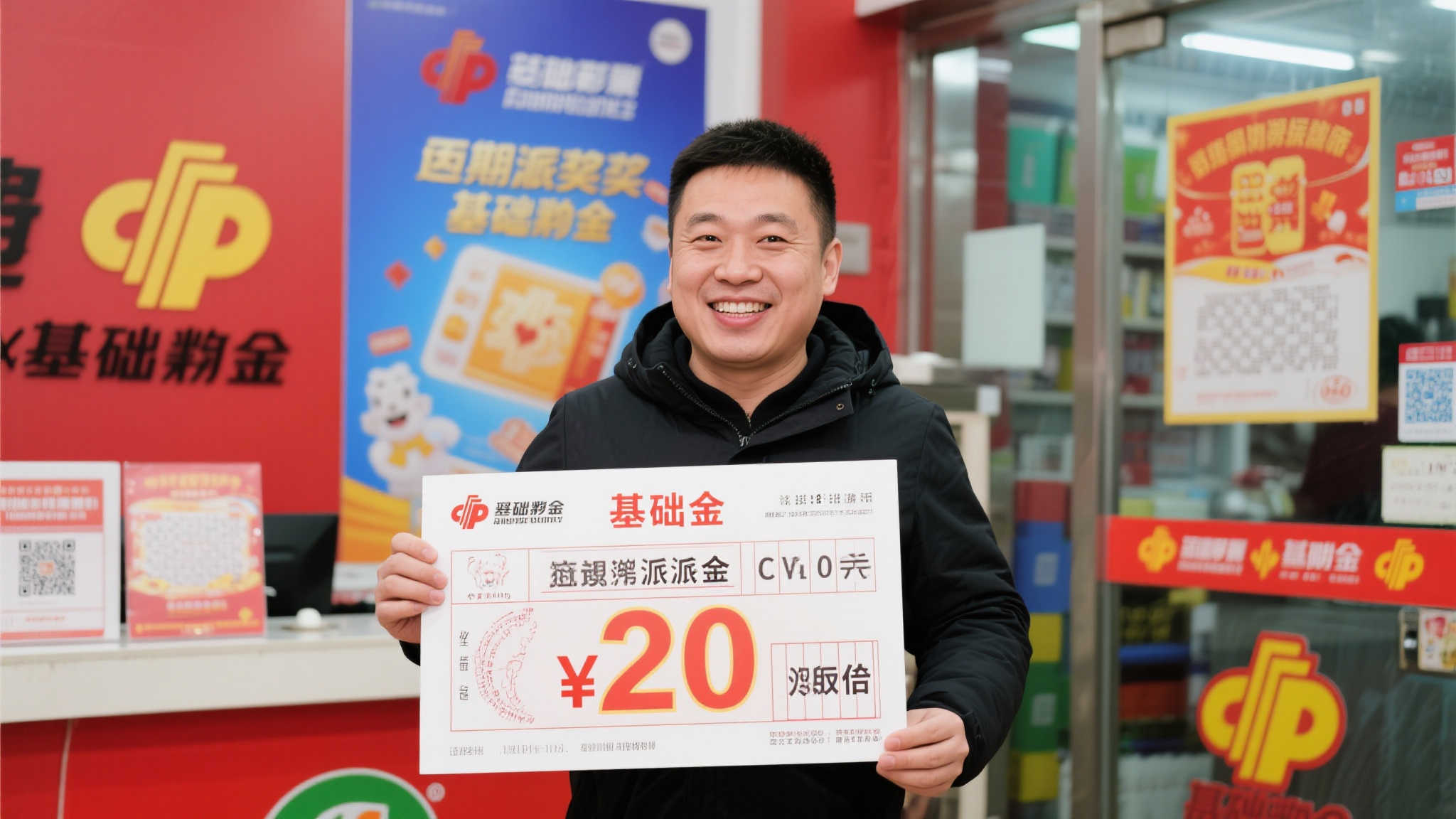 男子80元喜中双色球2.25亿大奖 派奖活动激发灵感