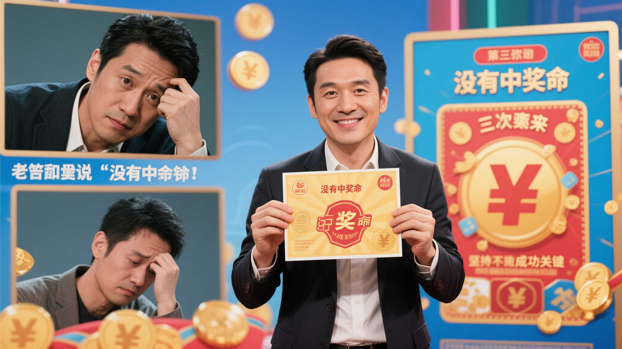 这两次经历让他一度陷入自我怀疑，甚至觉得