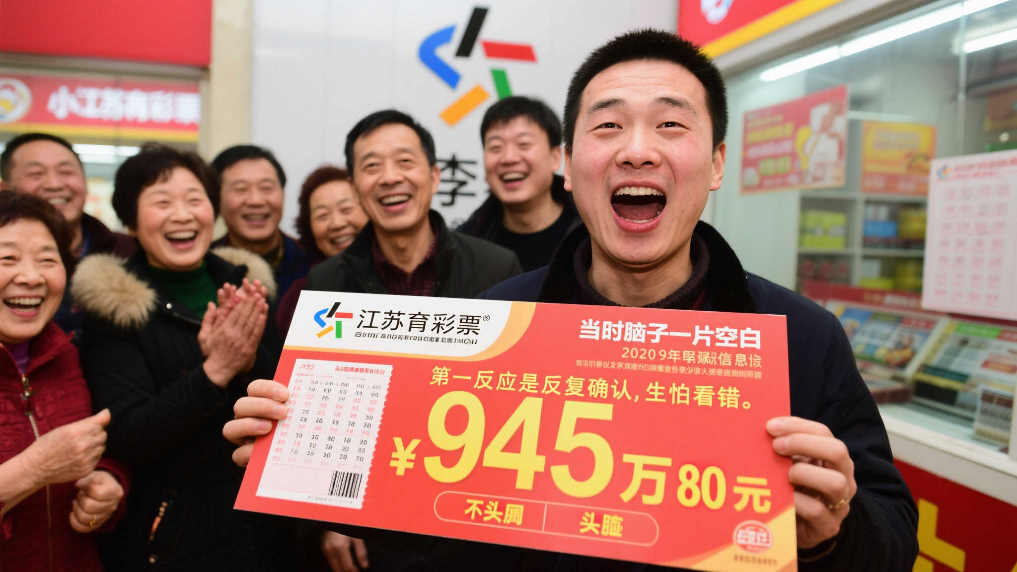 上班路上惊喜连连:双色球中奖945万! 上班路上惊喜连连:双色球中奖945万!