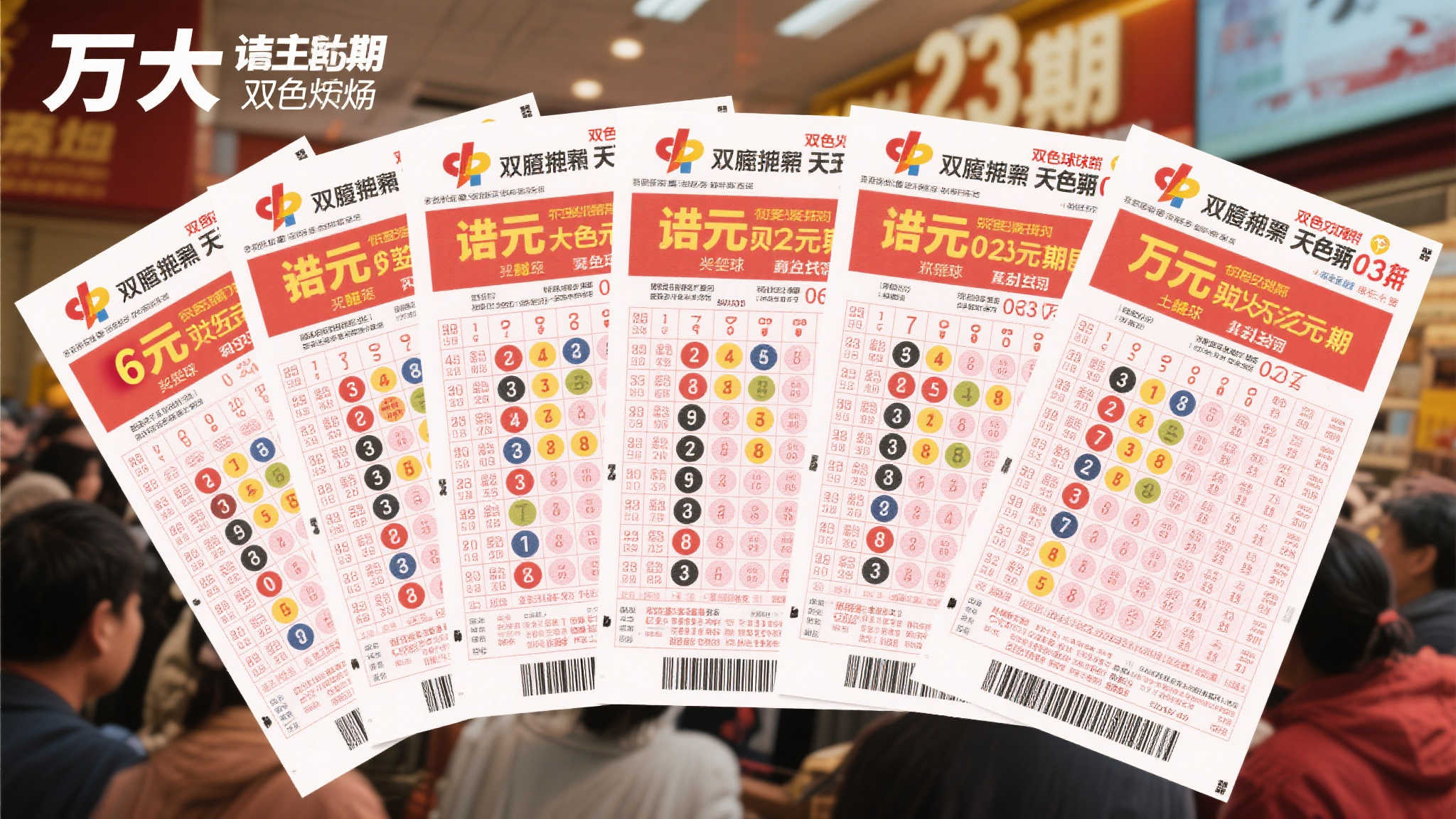 万元大票强势来袭!双色球023期复式晒票盛宴:胆拖票独领风骚 万元大票强势来袭!双色球023期复式晒票盛宴:胆拖票独领风骚