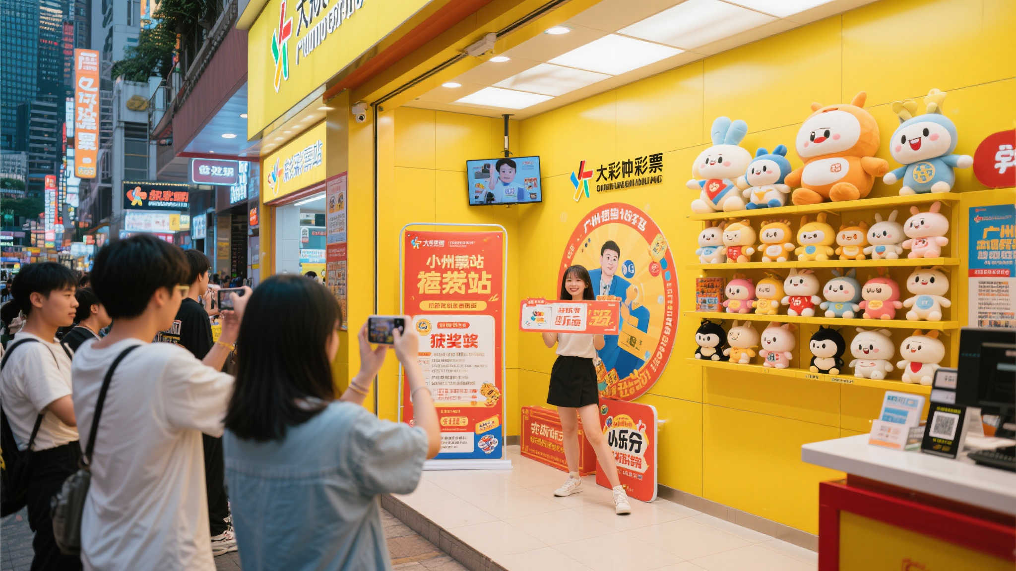 大型商场迎来广州福彩全新商业体验空间 把彩券站搬进繁忙都市生活中心,不仅实现销